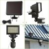 Solar Wall Lights 120 LEDs Flood Lights Outdoor 120° Motion Sensor Lamps 180 Degree Illumination IP65 Waterproof