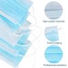 50Pcs 3-Layers Disposable Face Masks Elastic Earloop 95% Melt-Blown Filter Sanitary Face Mask